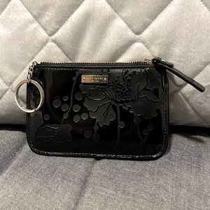 Kate Spade Special Edition Black Floral Wristlet